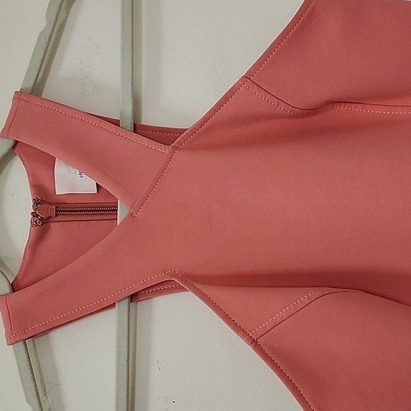 Cinq à Sept Preppy Melina Halter Cutaway Romantic Midi Dress 2 - Picture 13 of 16